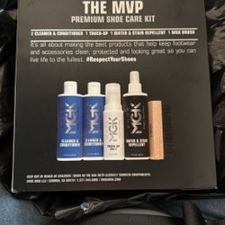 The MVP Premium Shoe Care Kit