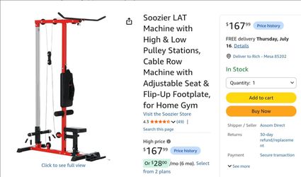 Lat Pulldown Machine