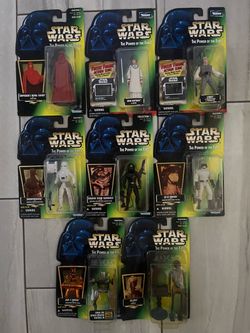 $10 Each 1997 Star Wars The Power of the Force Figures