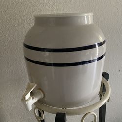 ceramic water jug dispenser + stand