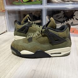 Air Jordan 4 Retro Craft Olive
