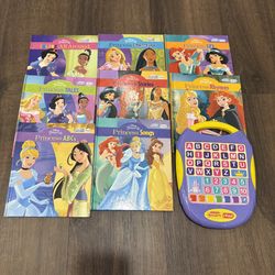 Disney princess my first smart pad with eight hardcover books