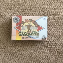 Unopened Camping With Sasquatch Card Game