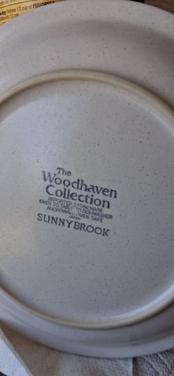 Woodhaven Collection Sunnybrook Stoneware Plate