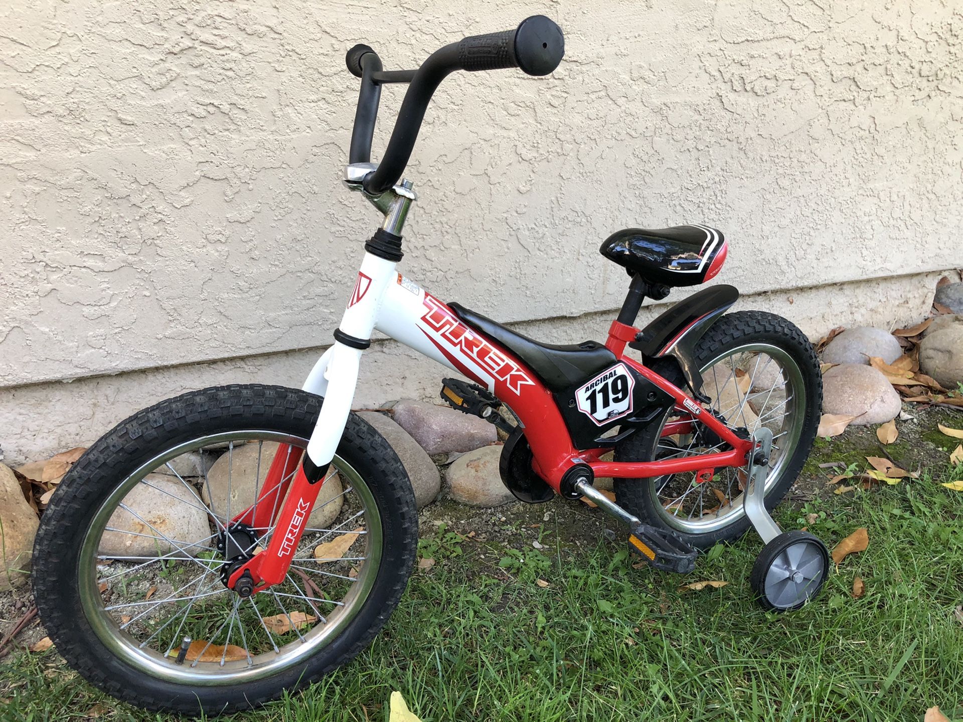 Kids Trek 16” bike works perfect... purchased new for $250