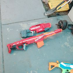 Nerf Mega  Machine Guns 