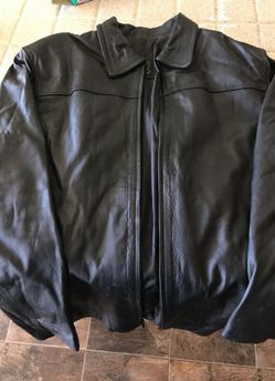 Leather jacket
