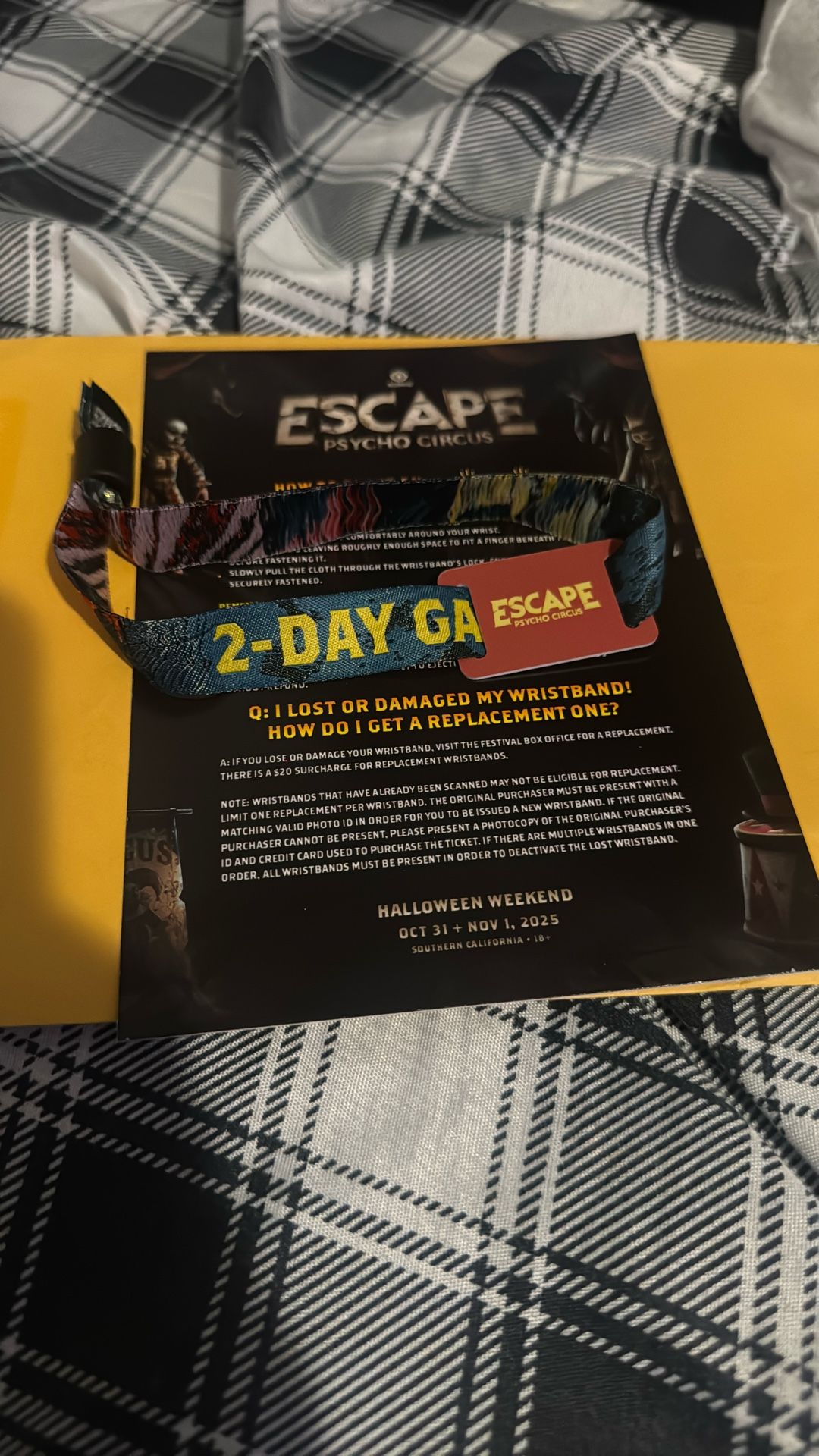 Escape 2 Day GA