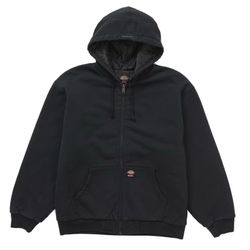 Supreme Dickies quilted Lined Zip Up Hooded Jacket 