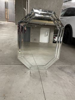 Hollywood Regency Accent Mirror 36x48