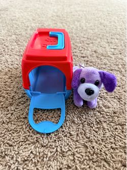 Mini puppy & crate