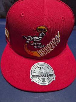 Houston Rockets 7 1/8 Mitchell and Ness Liberty Fitted Hat