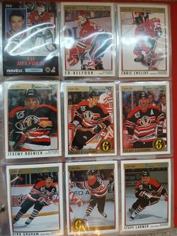Hockey Cards,Blackhawks And More
