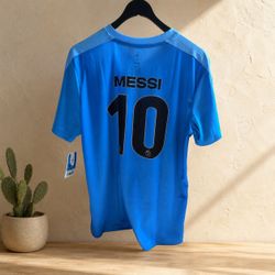 Lionel Messi #10 Argentina AFA Blue Soccer Jersey Men’s M NWT Official Licensed