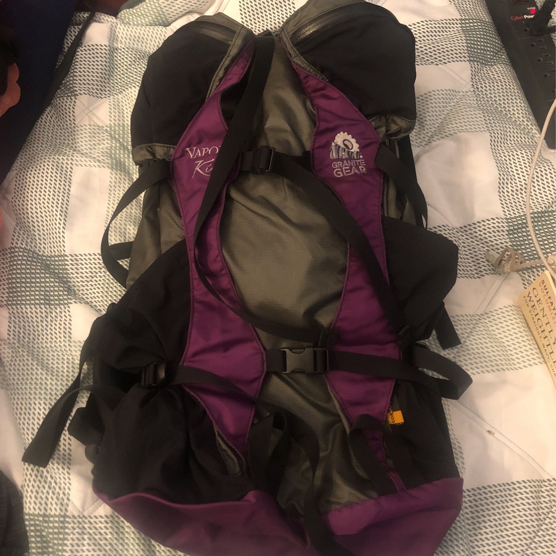 Granite Gear Vapor Ki Hiking Backpack Backpacking Camping Ultralight