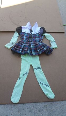 Halloween costume Monster high 4t Frankie