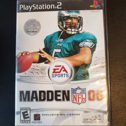 PS2 Madden NFL 06 EA Sports