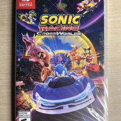 Sonic racing Crossworlds for Nintendo switch