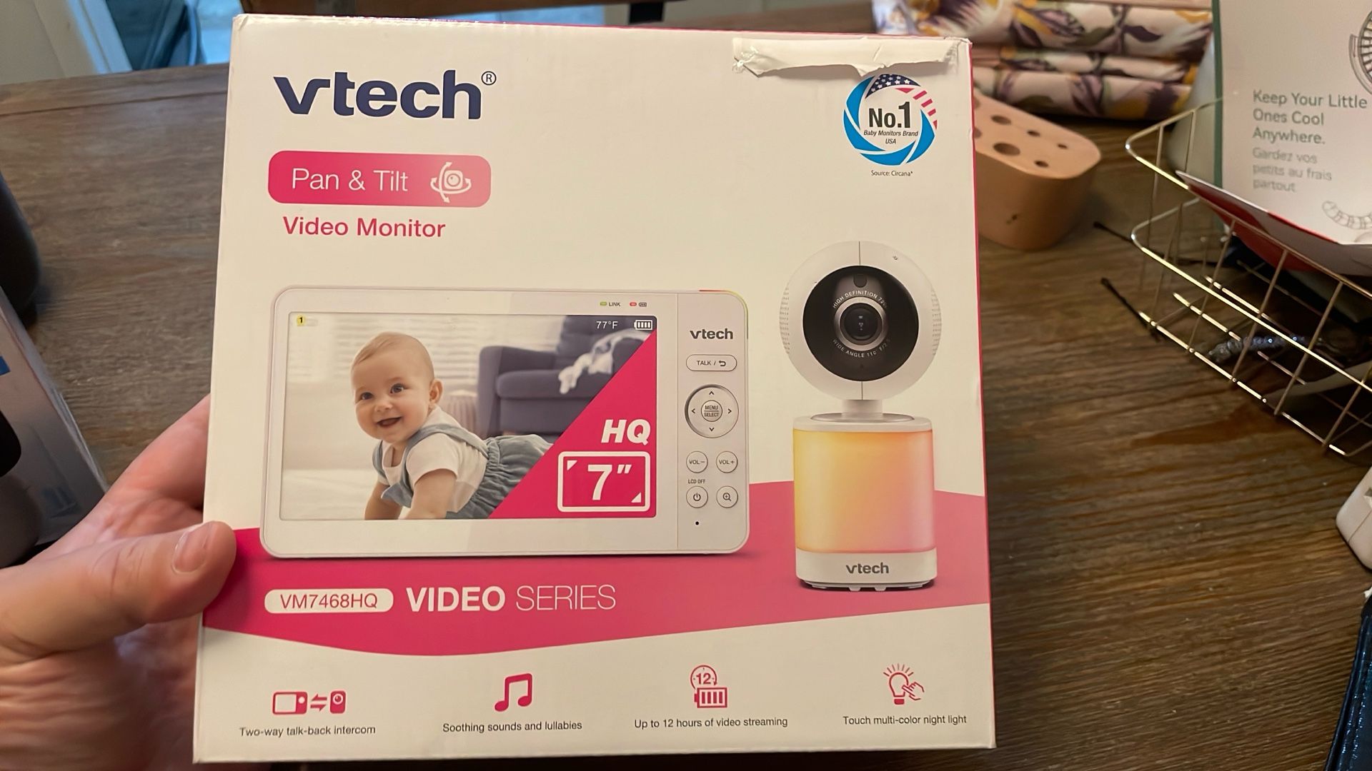Vetch Pan And Tilt Baby Monitor