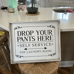 Laundry Room Sign 