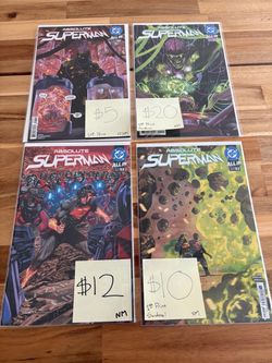 Absolute Superman 2, 3, 11 (1st Prints) 7 (2nd Print), High Grade