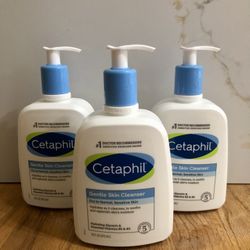 NEW Cetaphil 16oz Gentle Skin Cleanser $9each