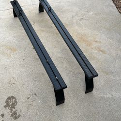 Front runner camping crossbars for Toyota Tacoma have nuts and bolts or best offer