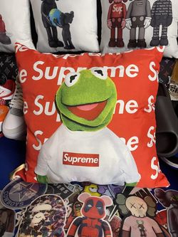 Kermit Sup Throw Pillow 18x18