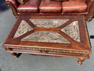 Ashley Furniture Brown Sofa & Loveseat set