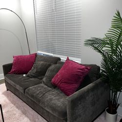 Couch With Pillows For Sale 