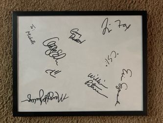 Original CSI Cast Signatures