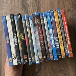 Big lot of 21 Action, Comedy, Drama Blu-ray, DVD & some have