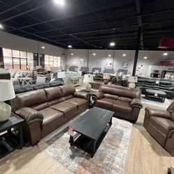 Sofa Loveseat Set No Money Down No Credit Need 