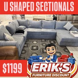 New U Shaped Sectional Sofas 