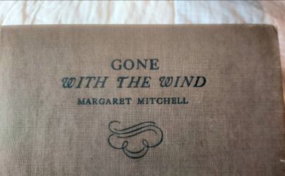 1936 first year edition of Gone With The Wind by Margaret Mitchell.