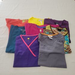 Women’s Small Scrub Tops, $5 each