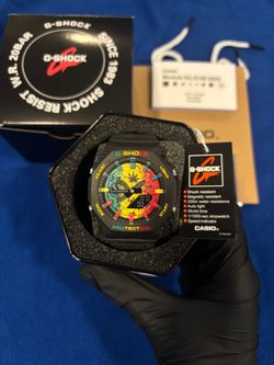 Gshock black (custom bob marley)