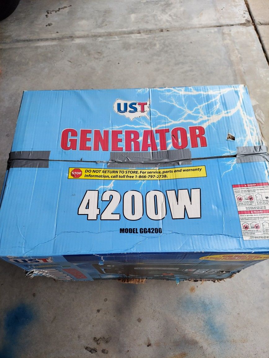NEW...Generator 4200 Watts