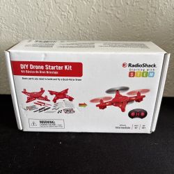 RadioShack Build-a-Drone Kit with Remote Control - Red