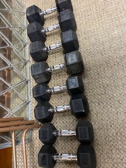 200lbs Hex Dumbbell Set $189.99