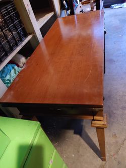 Vintage flip table