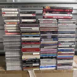 150ish Mostly Korean Music CD'S Cassette Tapes And DVDS 