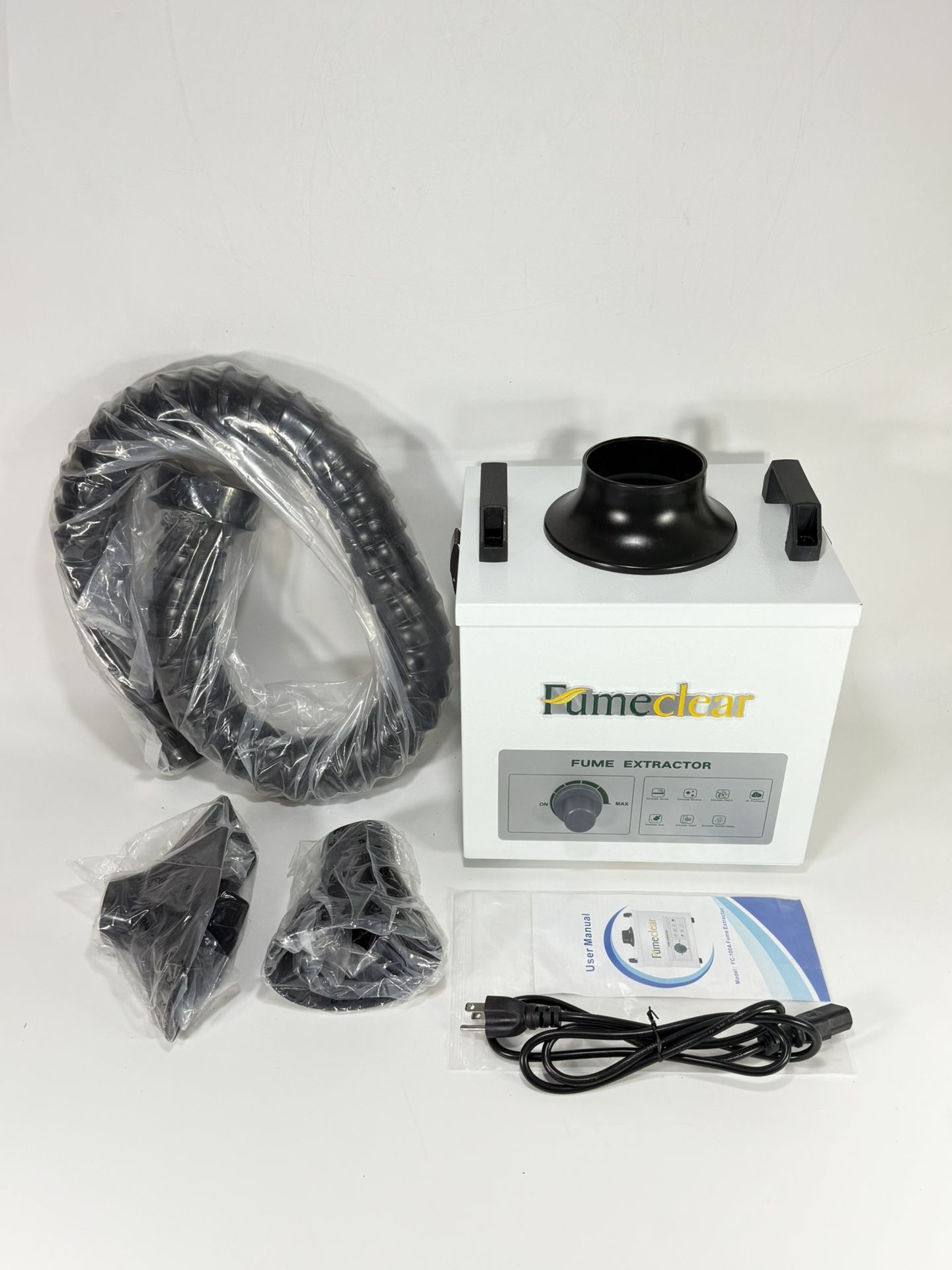 Fumeclear FC-100A ~ Solder Fume Extractor With Heap Filter ~ 117 CFM 100W