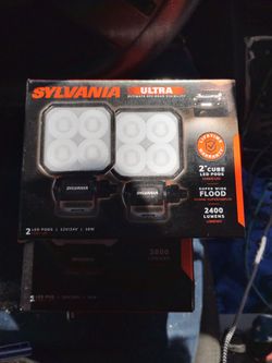 Sylvania Ultra 2" Cube LED Pods 2-Pack