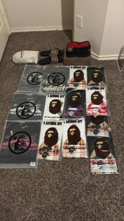 Bape and hellstar shirts
