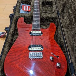 Nicholas Guitars Custom Alder Strat with Stunning Flame Maple Top!