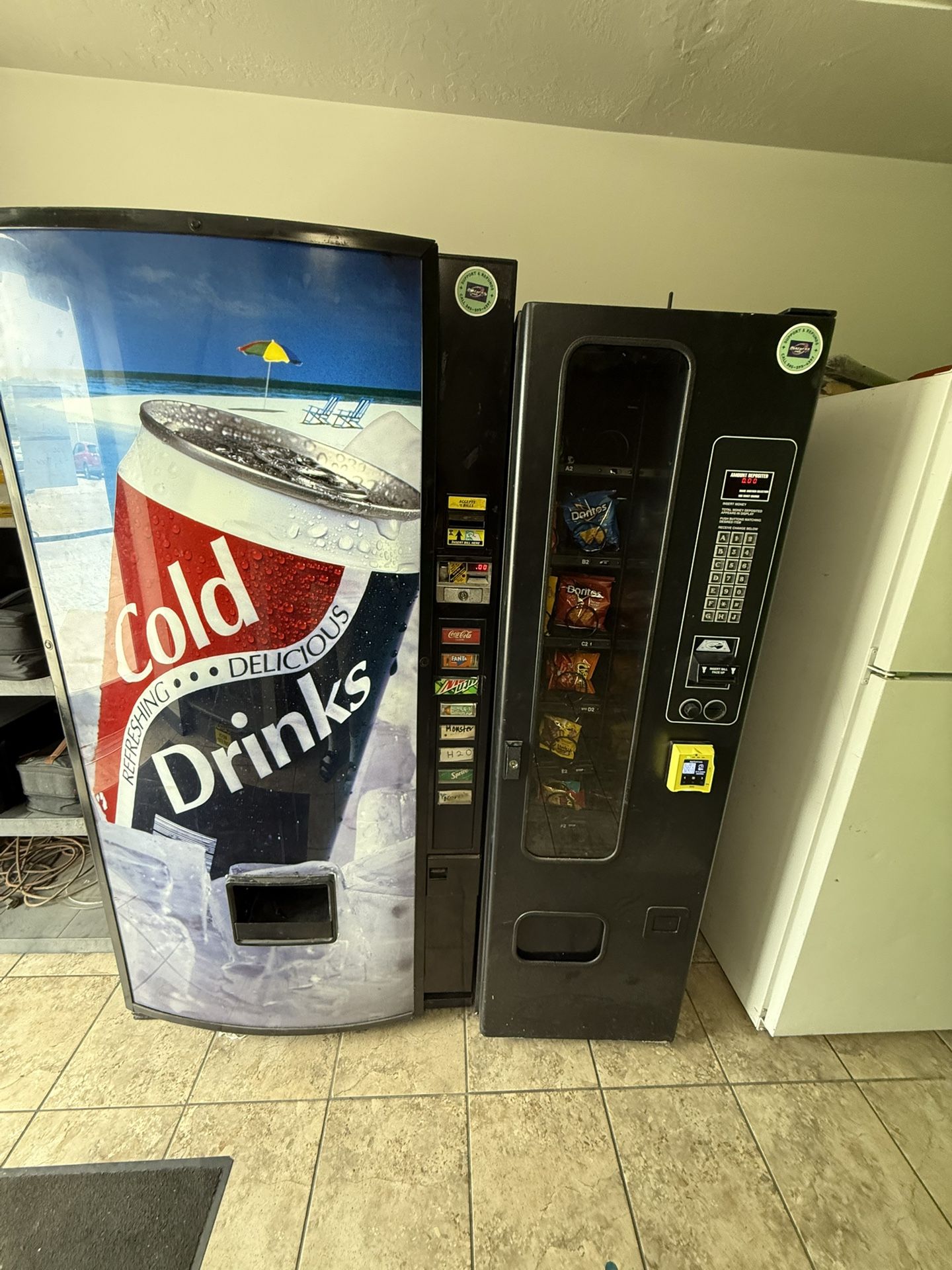 Vending Machine And Location 