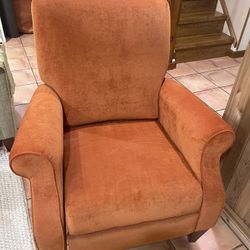 Lazy Boy Orange Recliner 