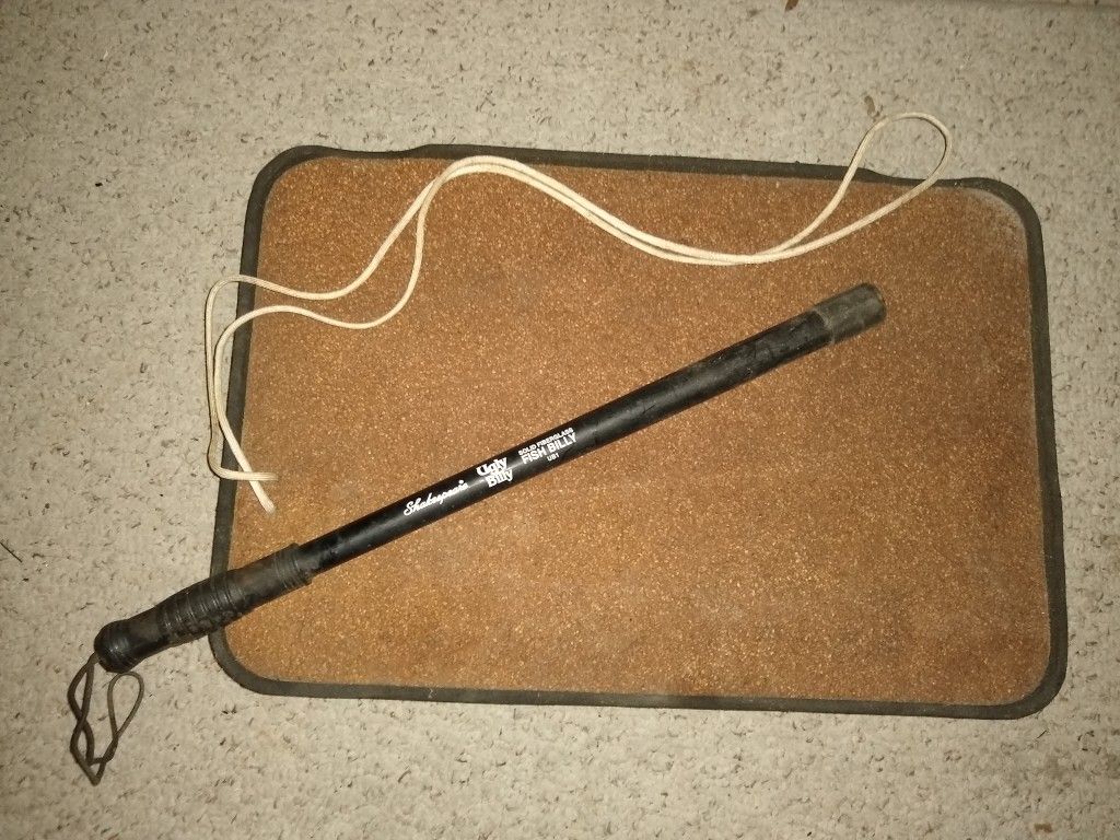 Fish Cutting Board & Shakespeare Billy Club