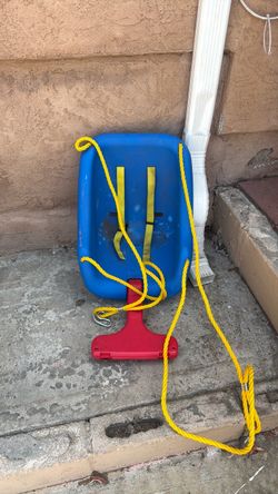 Toddler Plastic Swing Seat with Rope